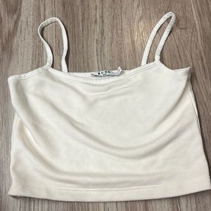 Women’s size small white na-kd tank top!